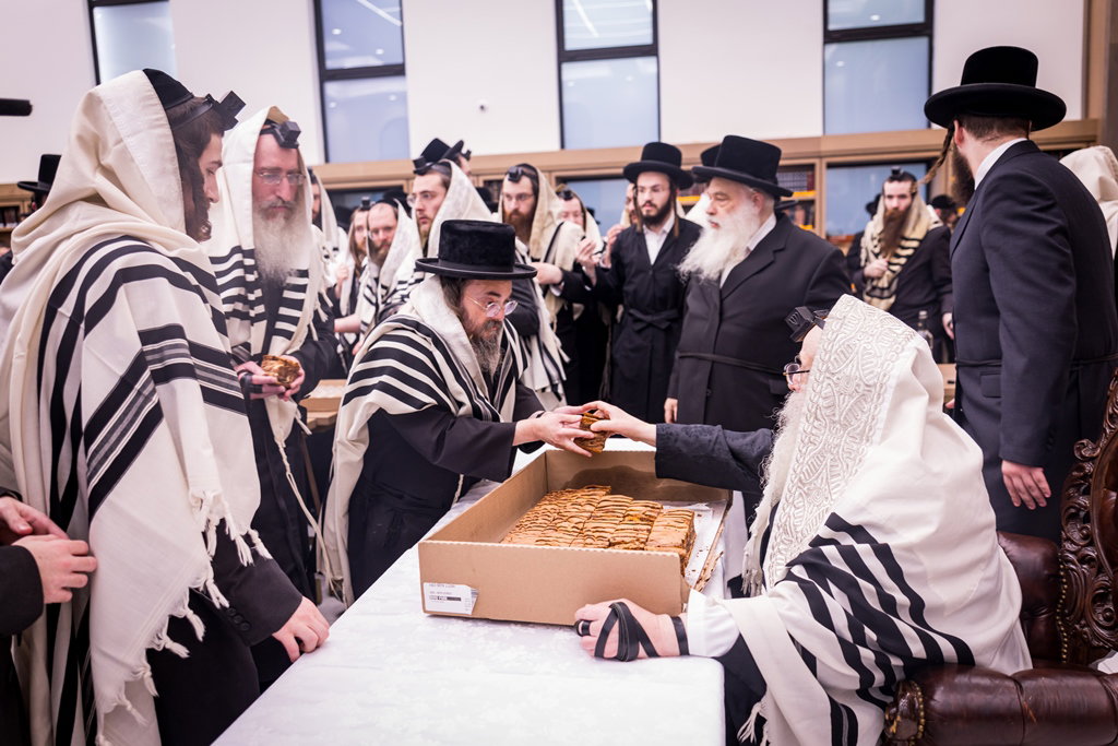 הילולא קדישא בצאנז קלויזנבורג