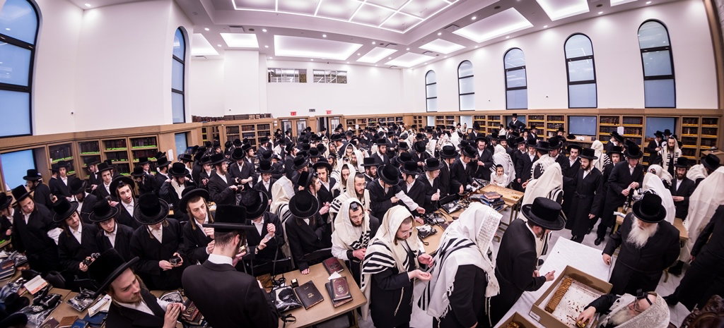 הילולא קדישא בצאנז קלויזנבורג