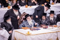הילולא קדישא בצאנז קלויזנבורג