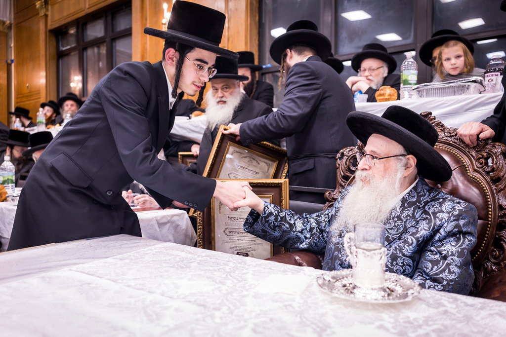 הילולא קדישא בצאנז קלויזנבורג