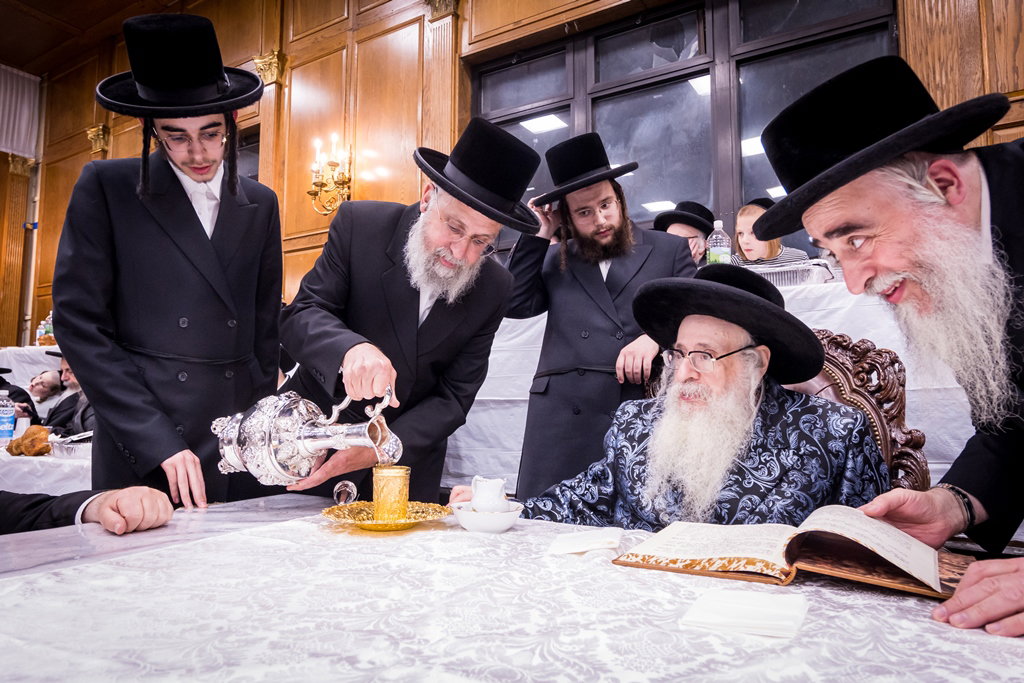 הילולא קדישא בצאנז קלויזנבורג