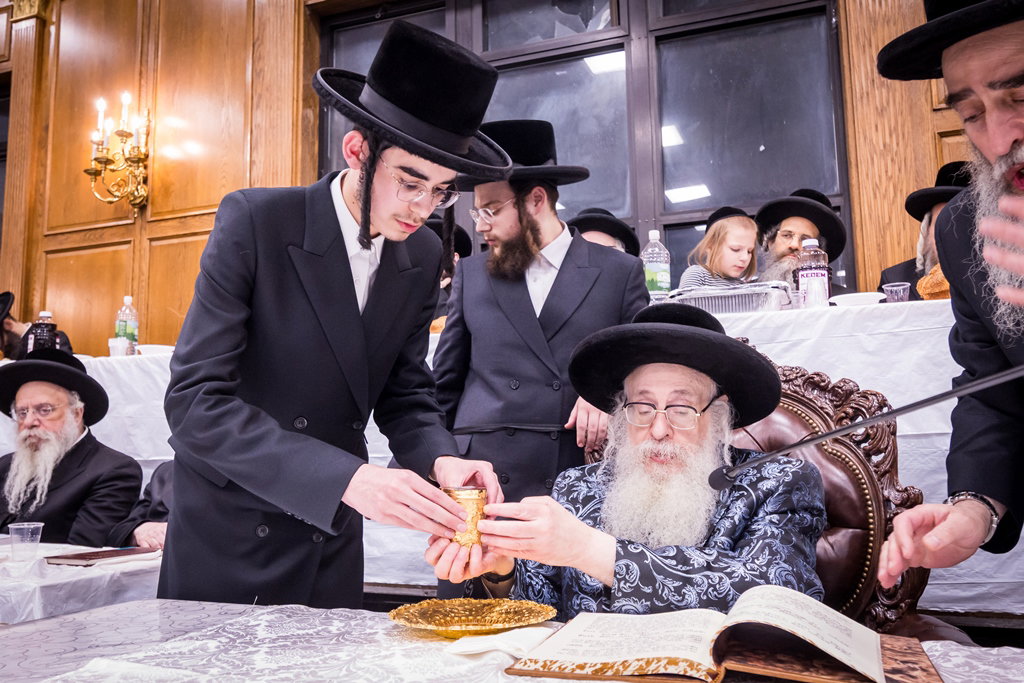 הילולא קדישא בצאנז קלויזנבורג