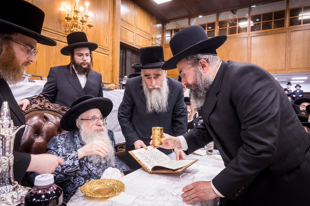 הילולא קדישא בצאנז קלויזנבורג