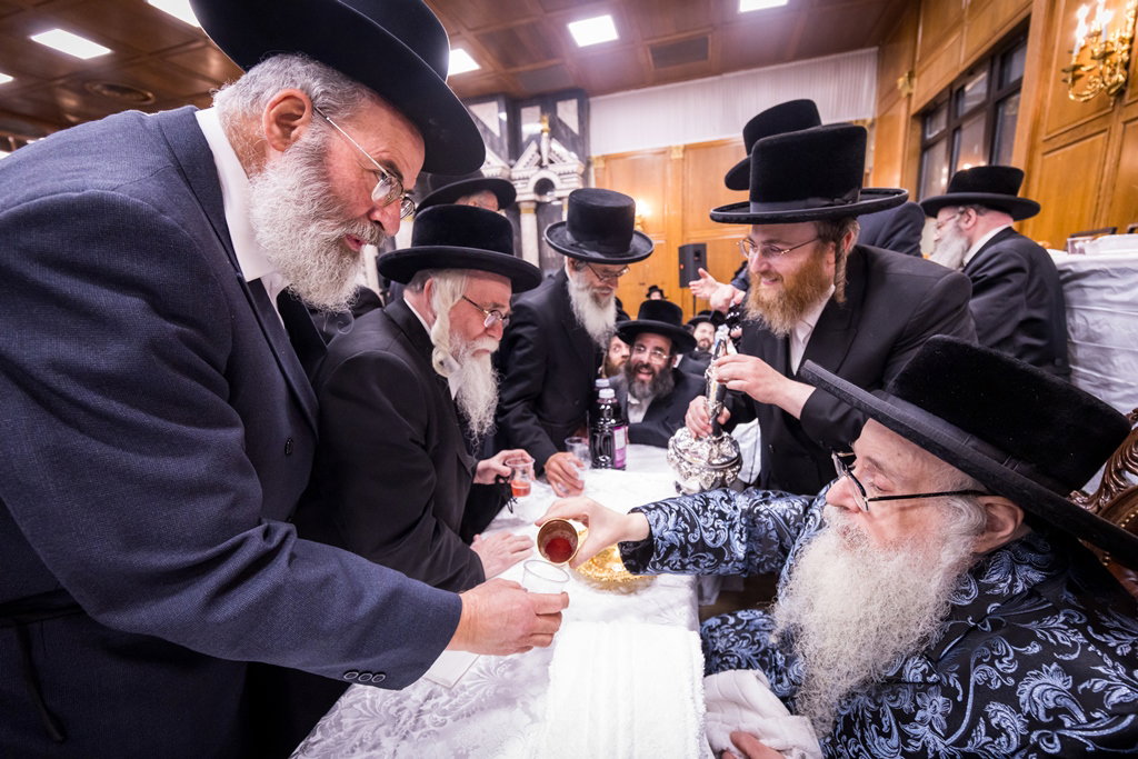 הילולא קדישא בצאנז קלויזנבורג