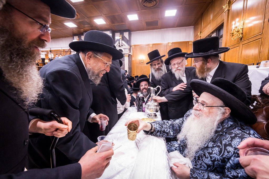 הילולא קדישא בצאנז קלויזנבורג