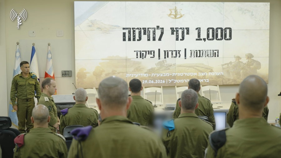 הערכת מצב במעמד לציון 1,000 יום ללחימה