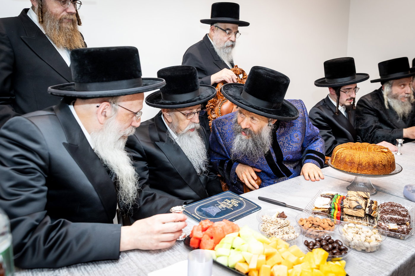 האדמו"ר מבאבוב 45 בביקור ביוניאן