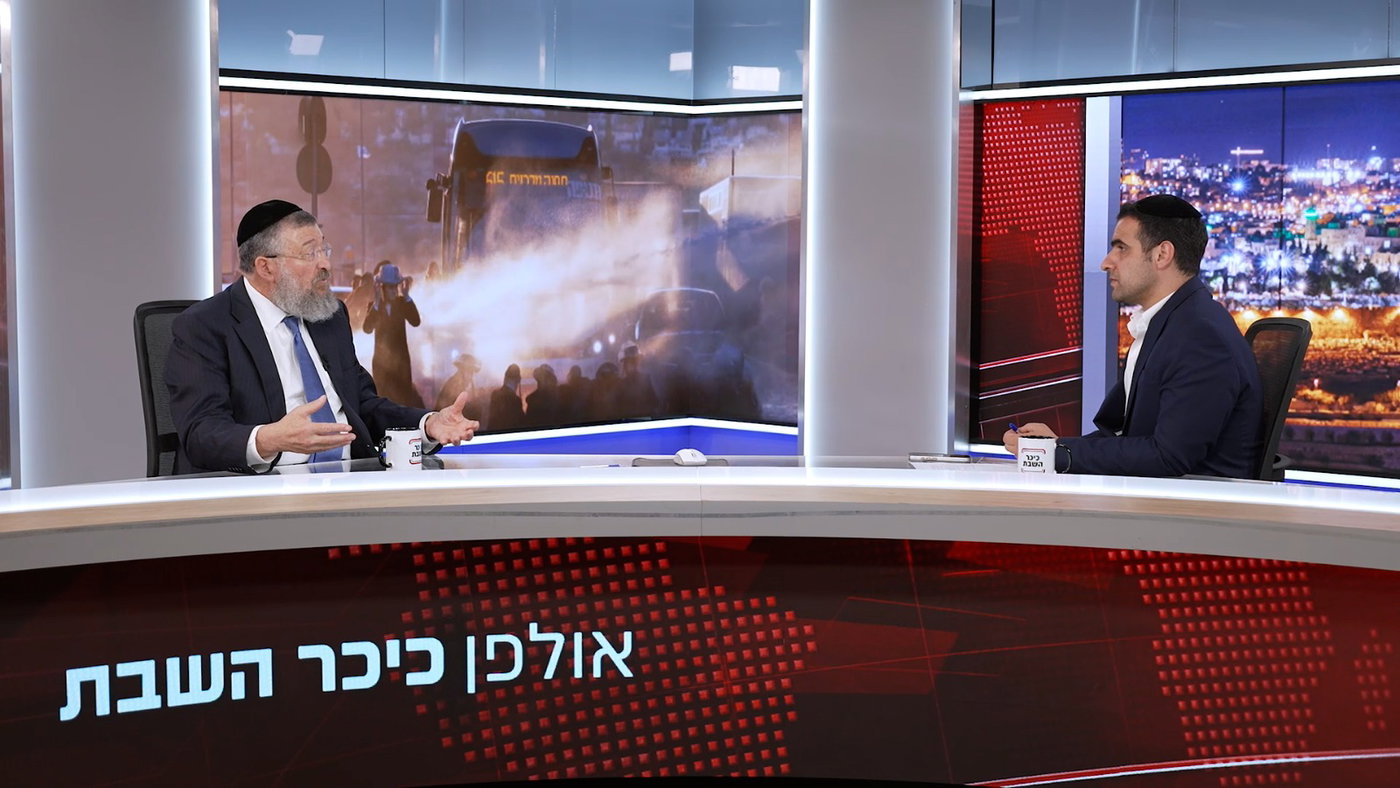 ח"כ יואב בן צור בריאיון לישי כהן באולפן 'כיכר השבת'