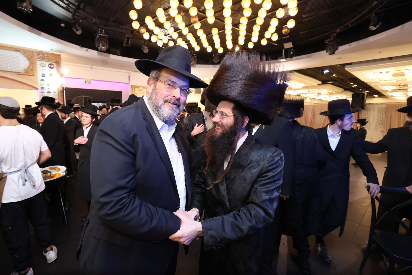 חתונת בנו של שמעון גולדברג