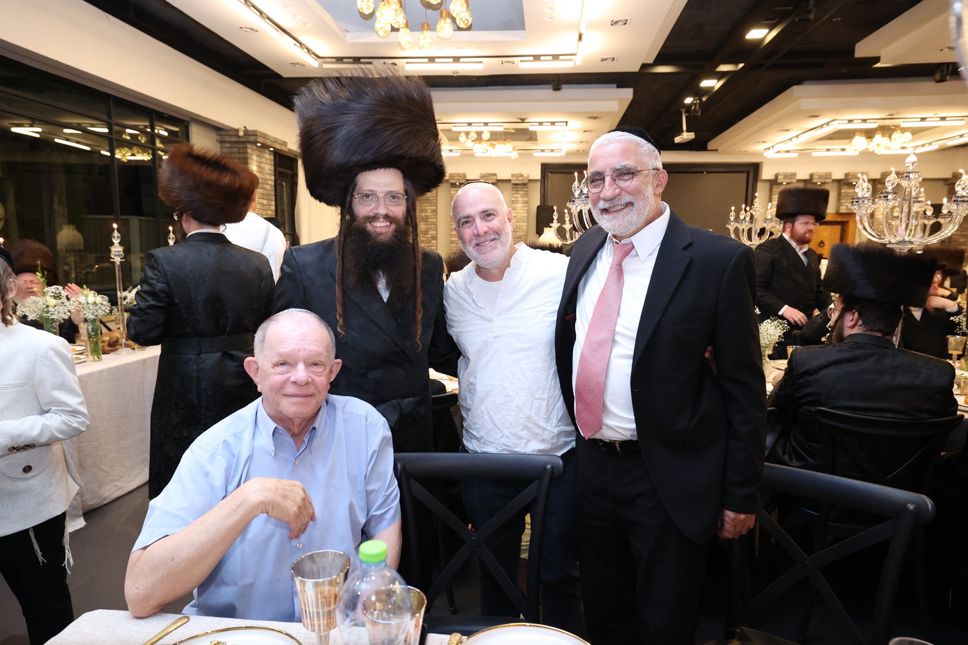 חתונת בנו של שמעון גולדברג