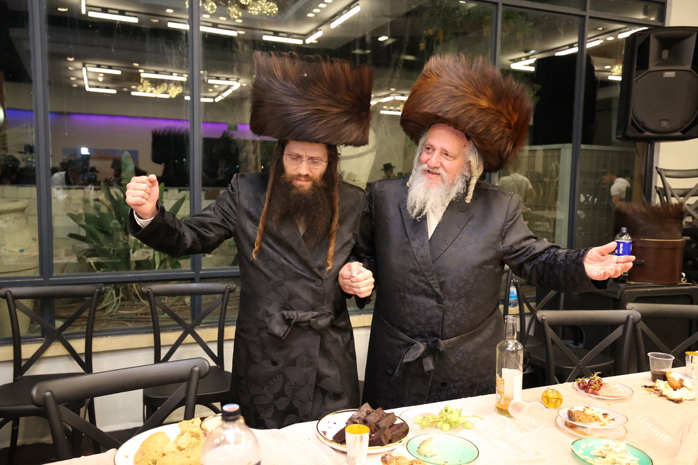 חתונת בנו של שמעון גולדברג