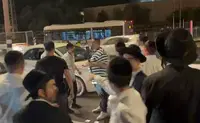 בניגוד להוראת הרבנים: כביש גהה נחסם לאחר העצרת בבני ברק | צפו