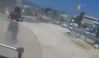רוכב האופנוע נמלט מהשוטרים ונתפס אחרי מרדף | תיעוד