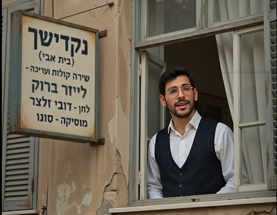 בינה מלאכותית יוצרת מוזיקה יהודית: לייזר ברוק חוזר לשנות ה-70