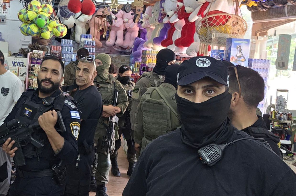 הפעילות של שוטרי תחנת הבקעה וכוחות אכיפה נוספים