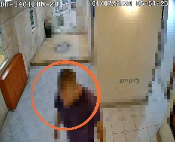 דקות אחרי רצח הרב גואטה: החשוד הנמלט נכנס למקווה בעיר | תיעוד