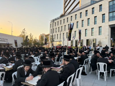 מחאת "זעקת התורה" מול משרדי היועמ"שית