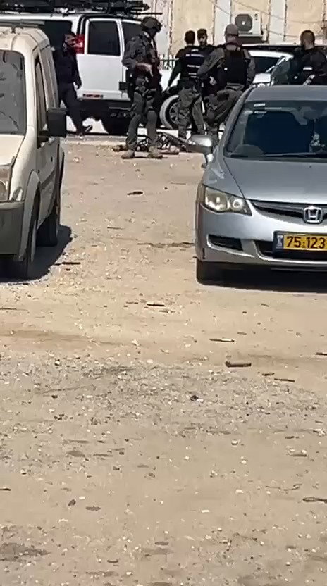 זירת ניסיון הדקירה בלוד