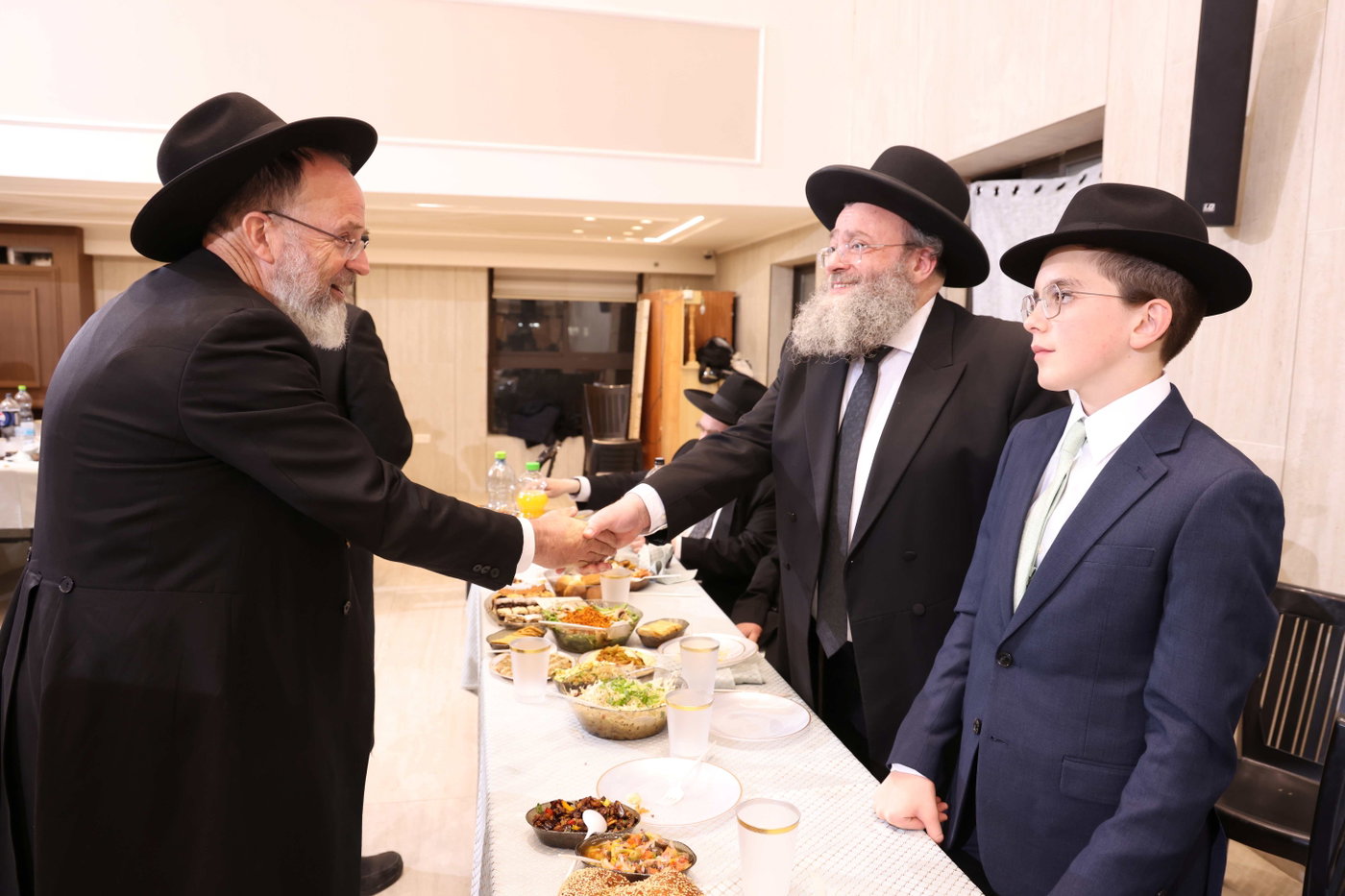 שמחת בר המצווה לבן הגרנ"י אלון