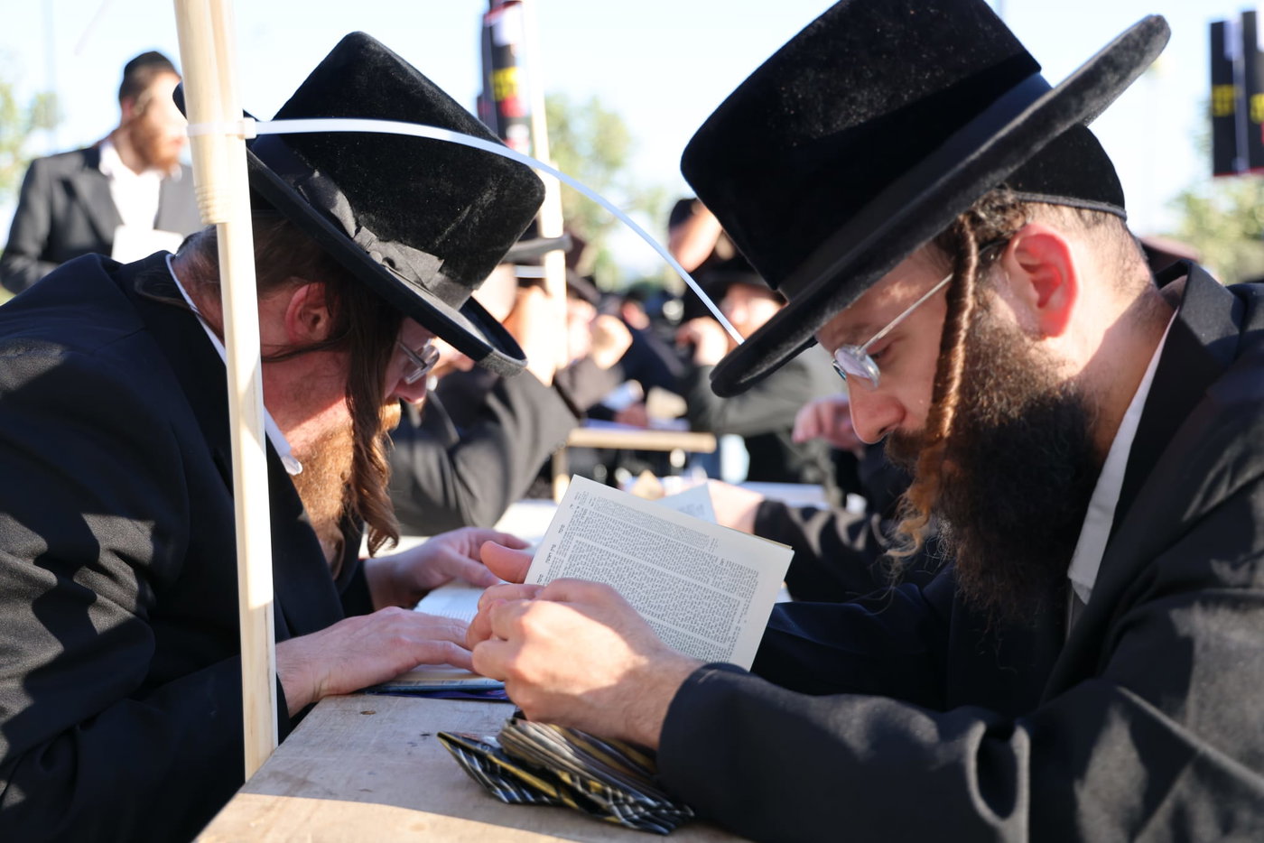 עם גמרות, חברותות ושלטים: החלה הפגנת ויז'ניץ מרכז מול משרד היועמ"שית 