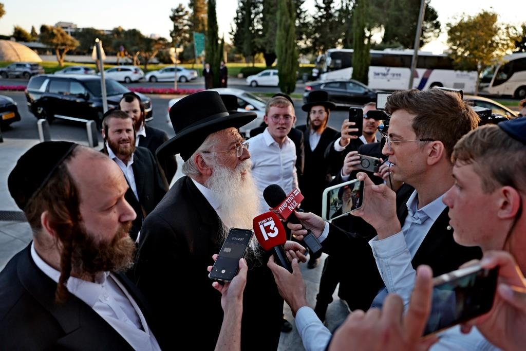 העצרת מול משרד היועמשית