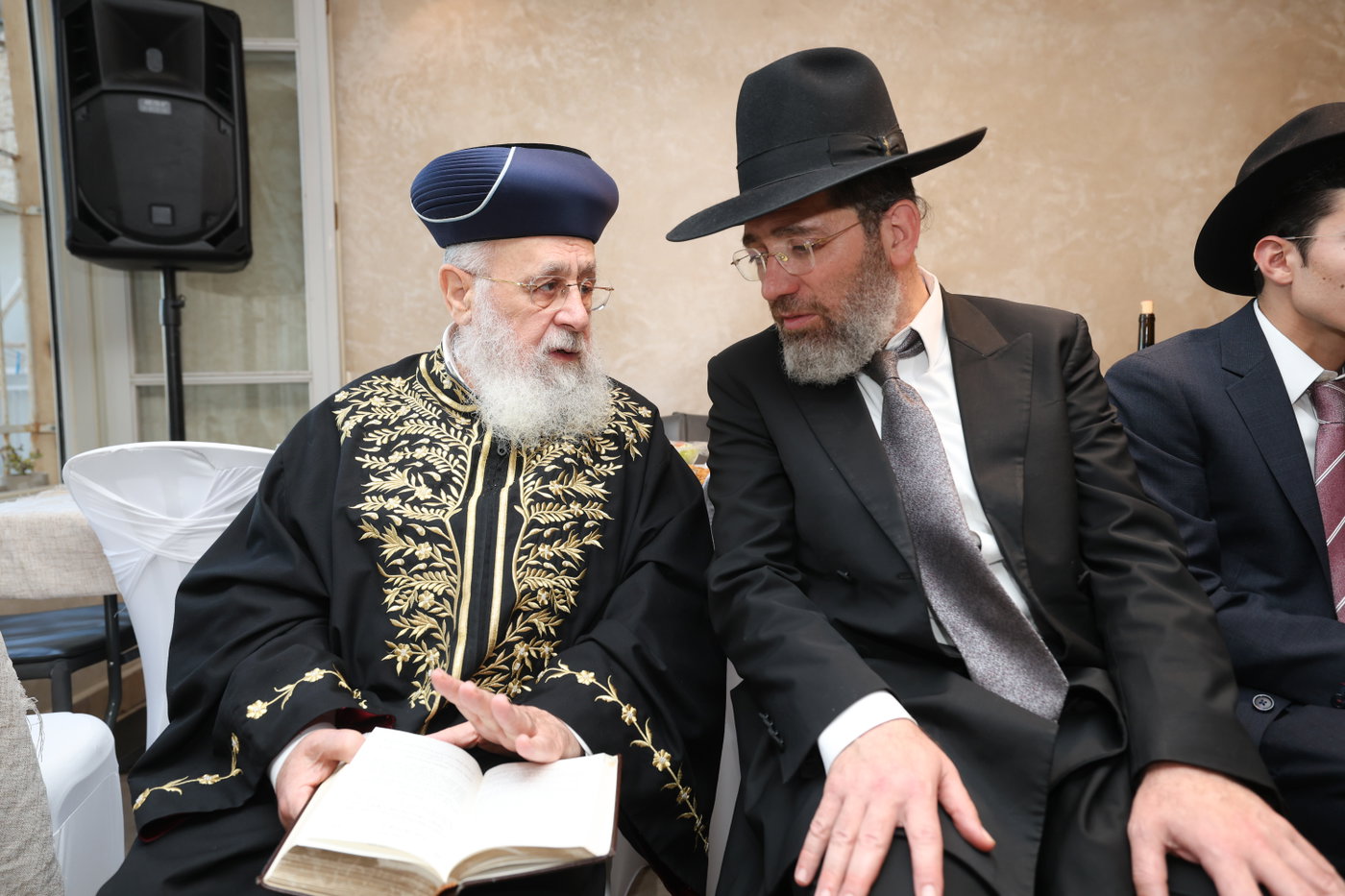פדיון הבן לנין הרשלצי''ם הגר"י יוסף והגרש"מ עמאר 
