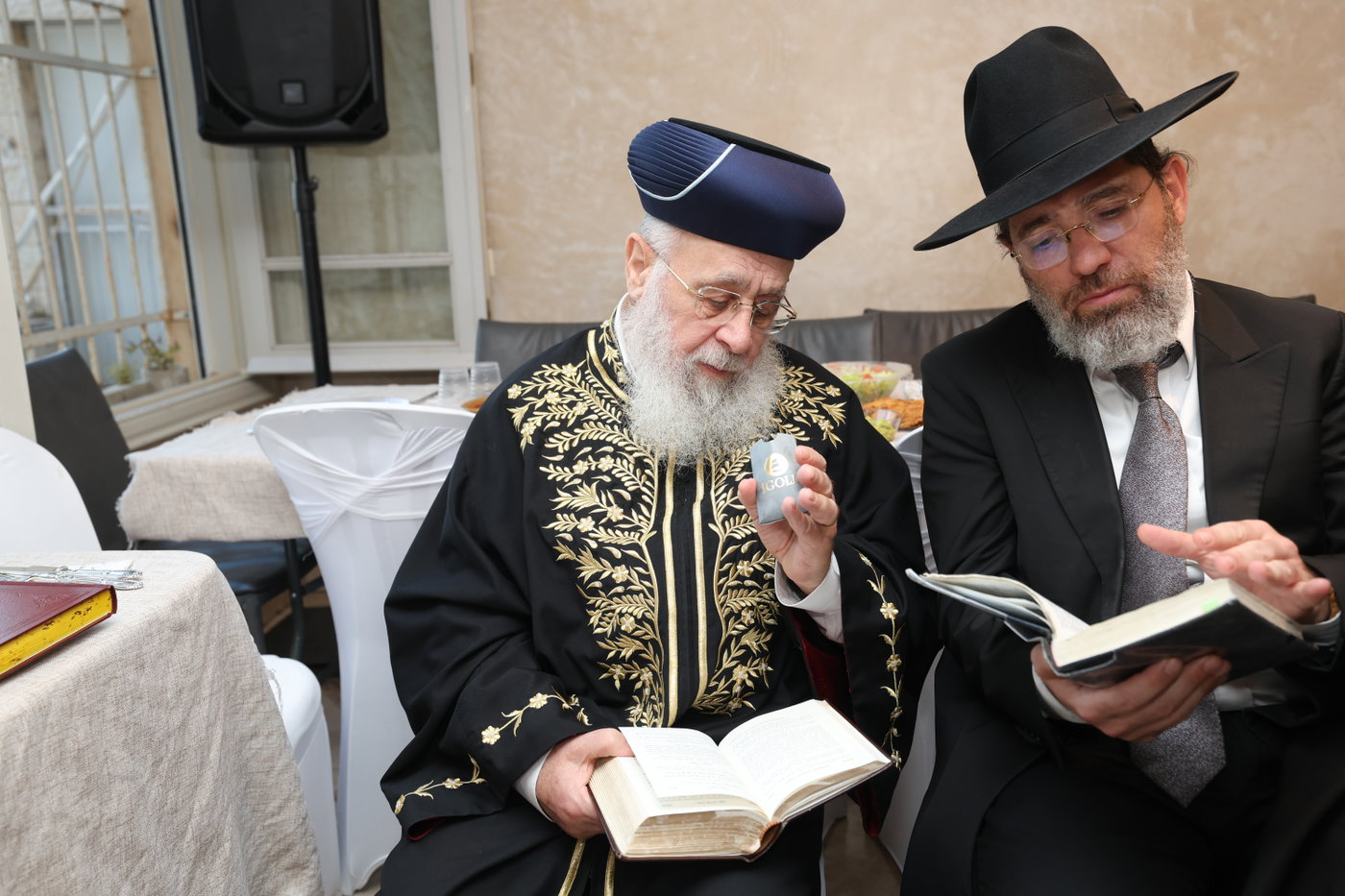 פדיון הבן לנין הרשלצי''ם הגר"י יוסף והגרש"מ עמאר 