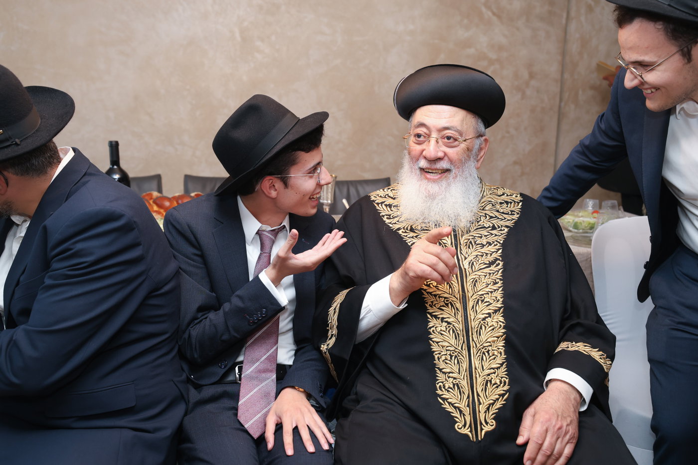 פדיון הבן לנין הרשלצי''ם הגר"י יוסף והגרש"מ עמאר 