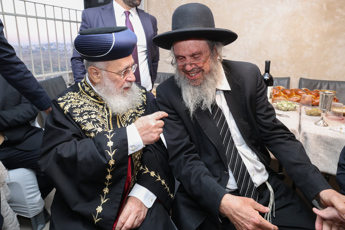 פדיון הבן לנין הרשלצי''ם הגר"י יוסף והגרש"מ עמאר 