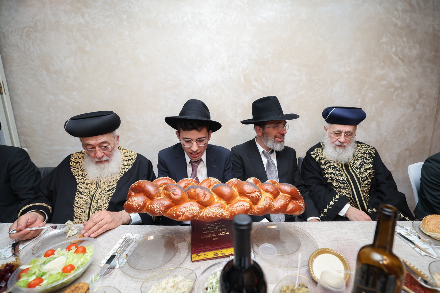 פדיון הבן לנין הרשלצי''ם הגר"י יוסף והגרש"מ עמאר 