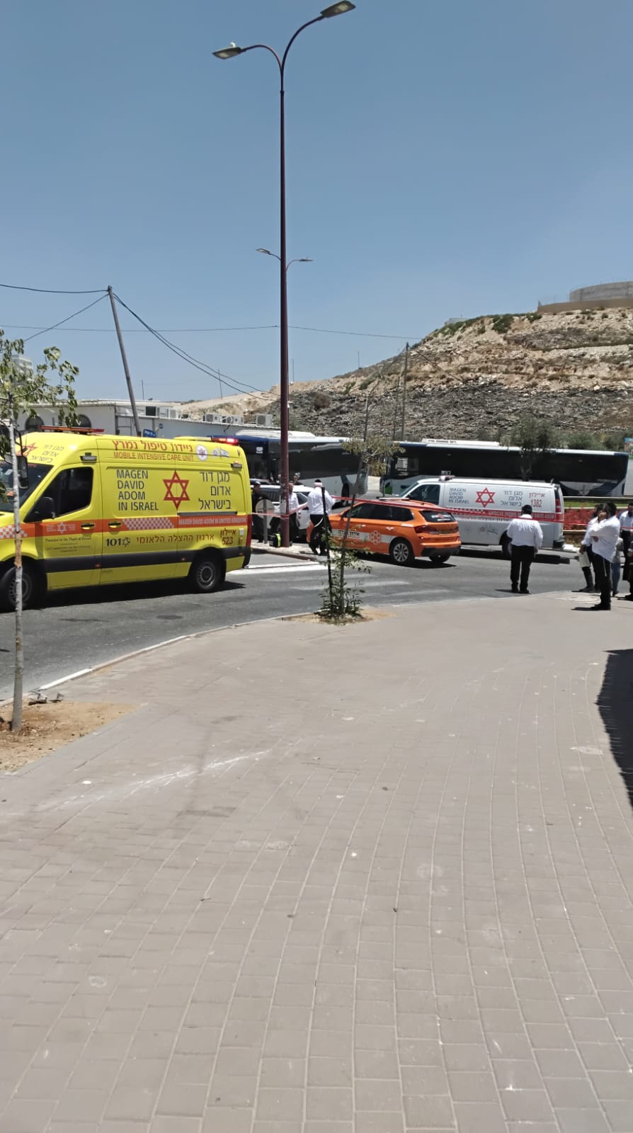 זירת התאונה הקטלנית