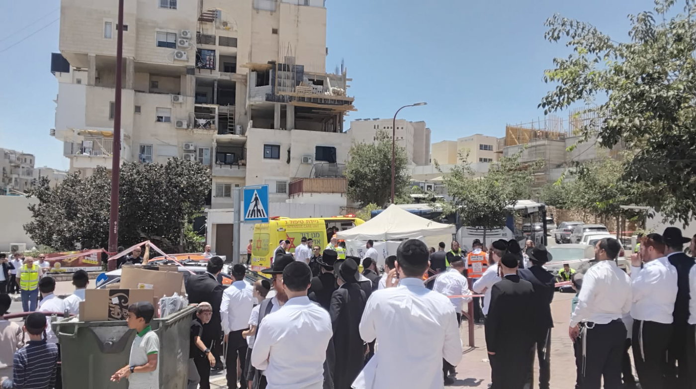 זירת התאונה הקטלנית