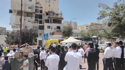 זירת התאונה הקטלנית