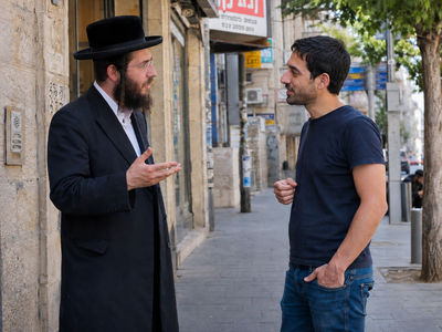 חרדי וחילוני בשיח