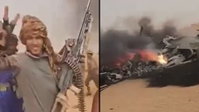 הפילו מסוק בירי מקלעים: מורדים פתחו במתקפת ענק במדינה האפריקנית | צפו