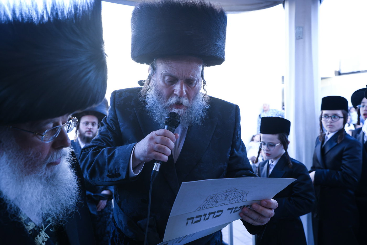 שמחת החתונה הגדולה, לנכדת האדמו"ר ממישקולץ