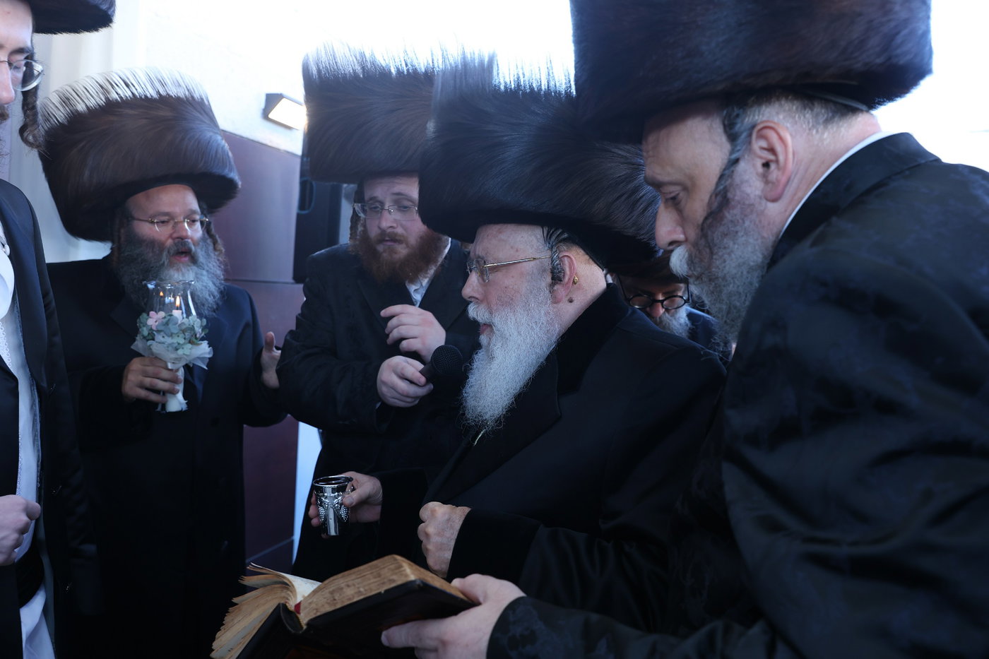 שמחת החתונה הגדולה, לנכדת האדמו"ר ממישקולץ