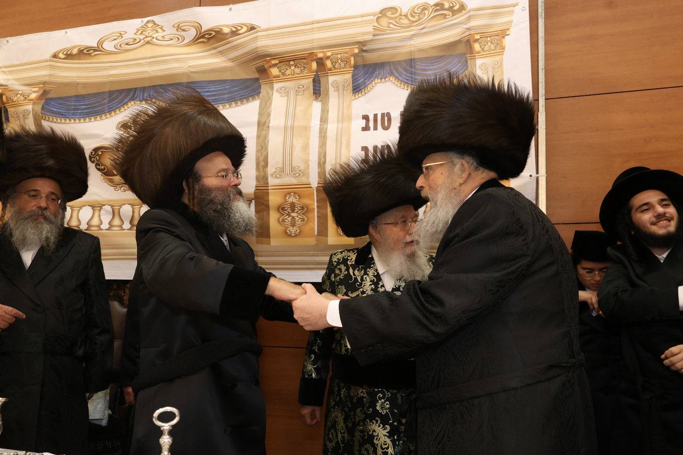 שמחת החתונה הגדולה, לנכדת האדמו"ר ממישקולץ