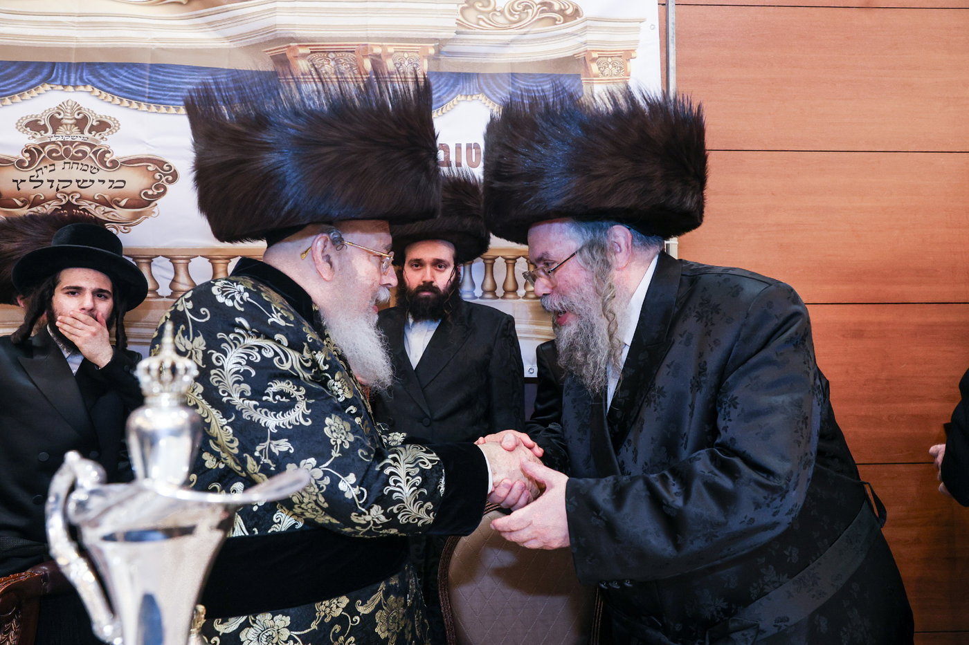 שמחת החתונה הגדולה, לנכדת האדמו"ר ממישקולץ