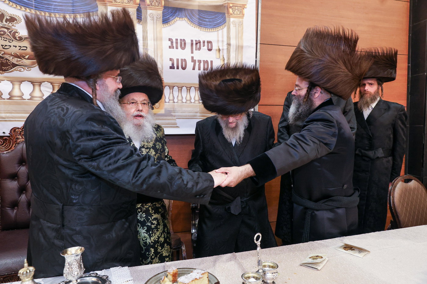 שמחת החתונה הגדולה, לנכדת האדמו"ר ממישקולץ