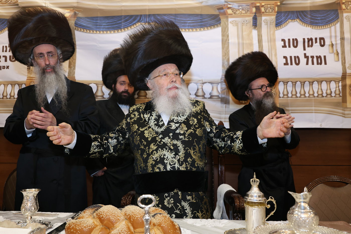 שמחת החתונה הגדולה, לנכדת האדמו"ר ממישקולץ