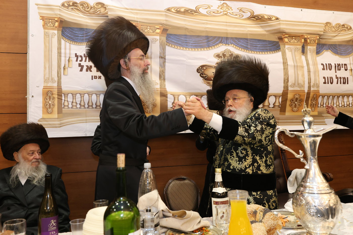 שמחת החתונה הגדולה, לנכדת האדמו"ר ממישקולץ