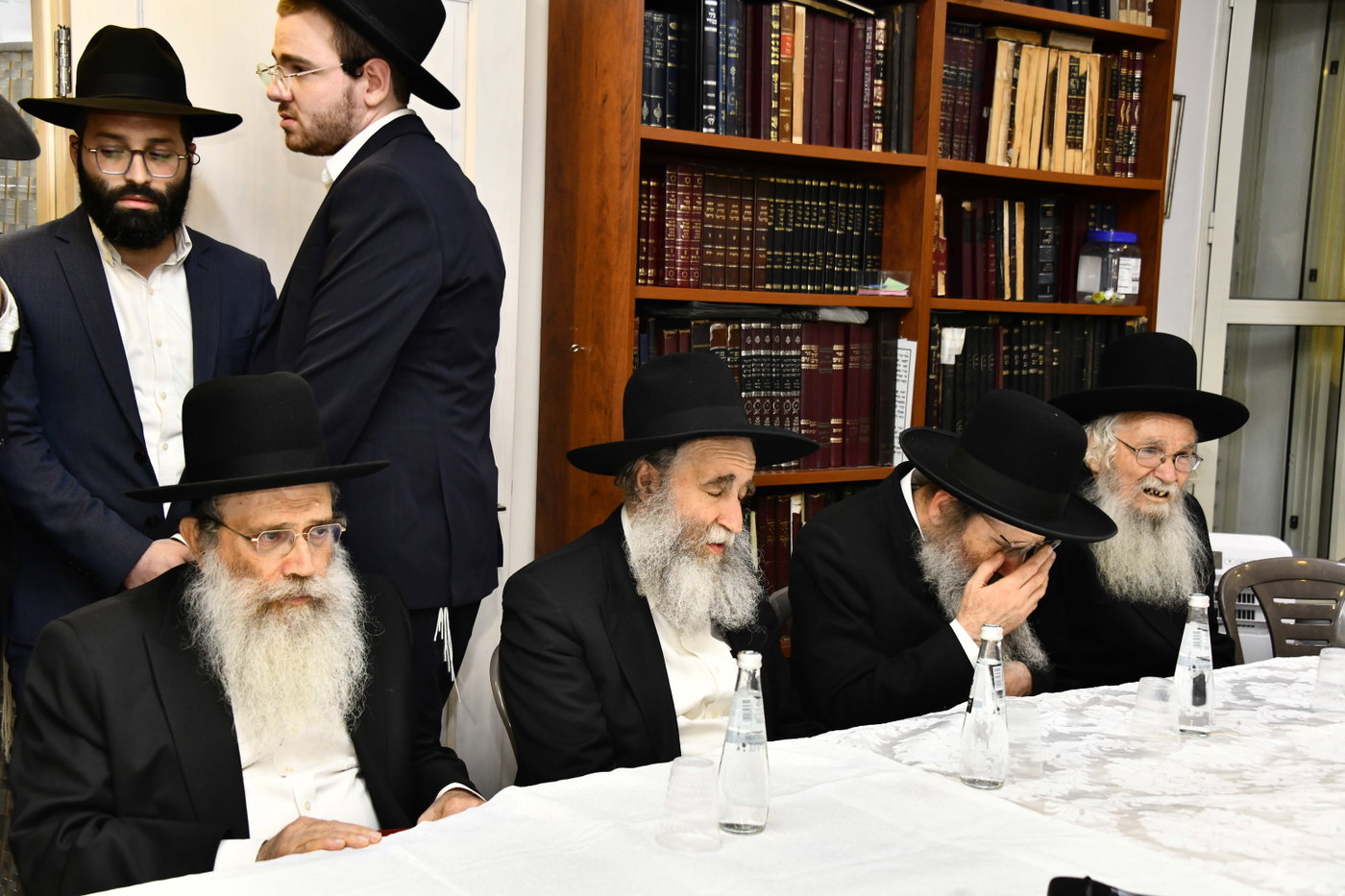 הכינוס במעונו של הגרמ"צ ברגמן