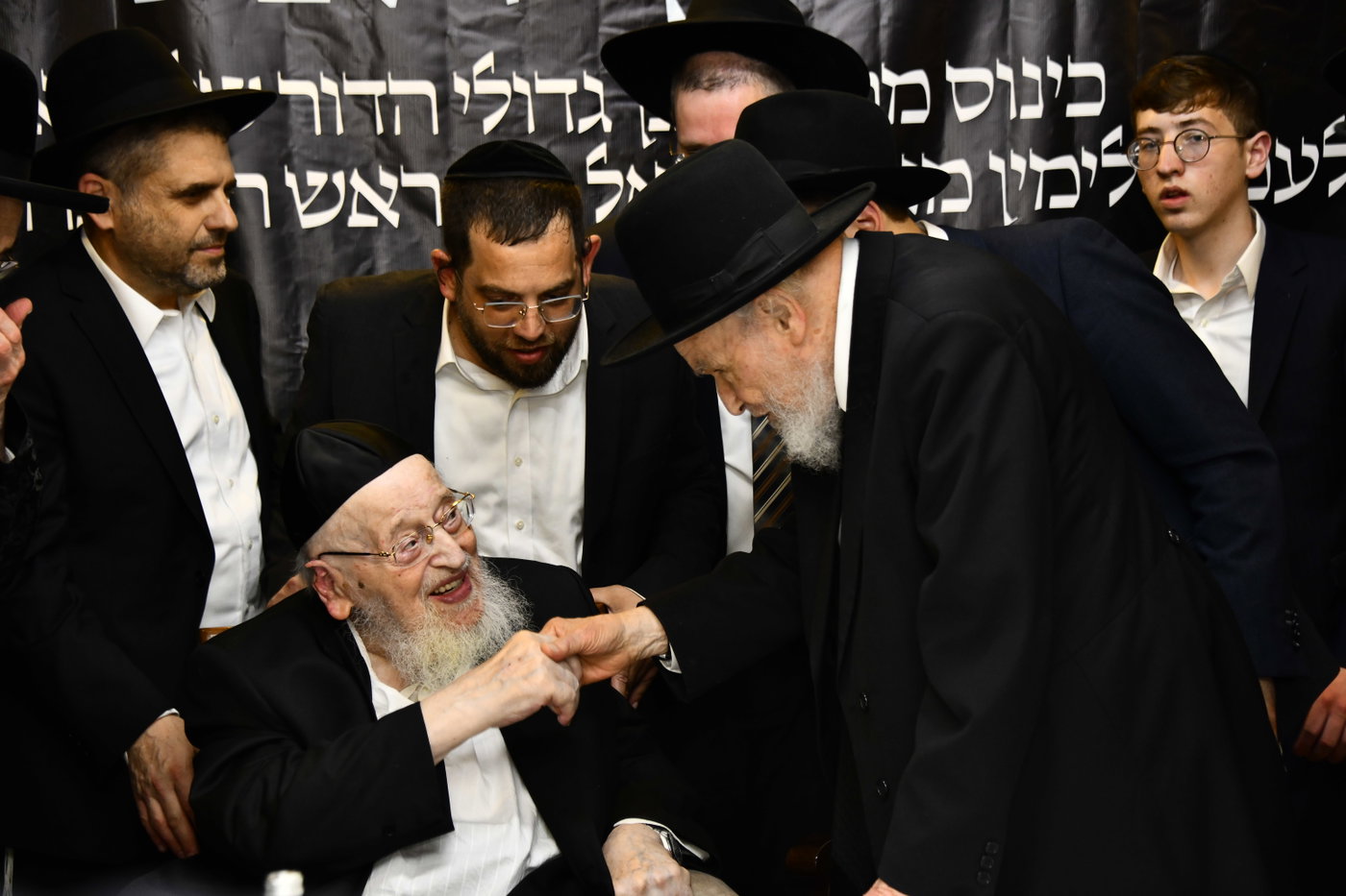 הכינוס במעונו של הגרמ"צ ברגמן