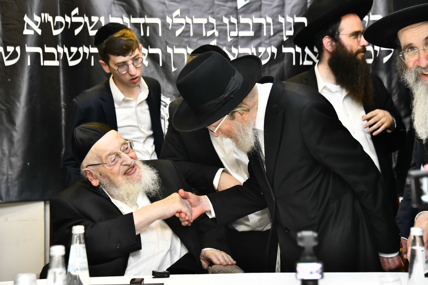 הכינוס במעונו של הגרמ"צ ברגמן