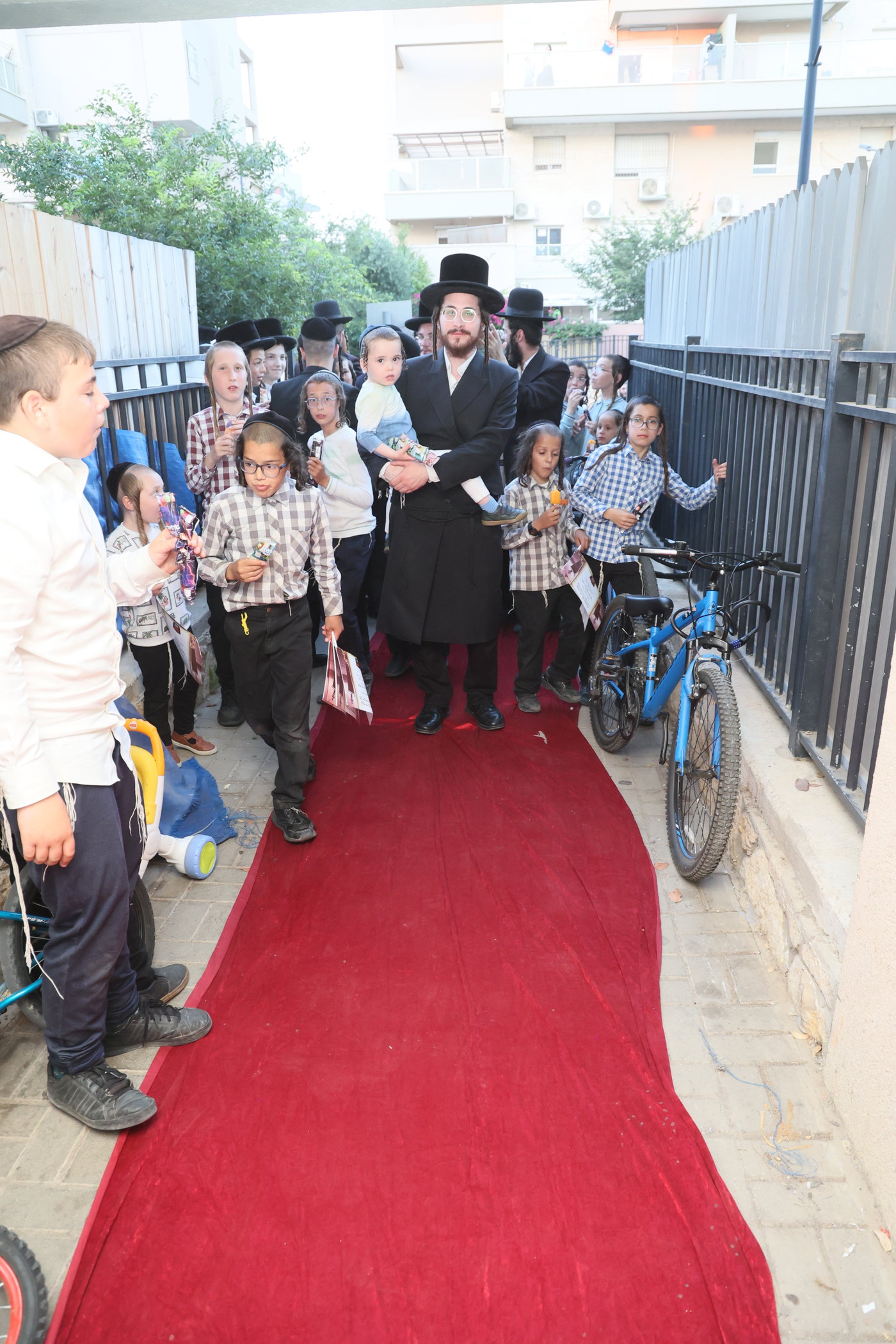 ממעמד קבלת הפנים