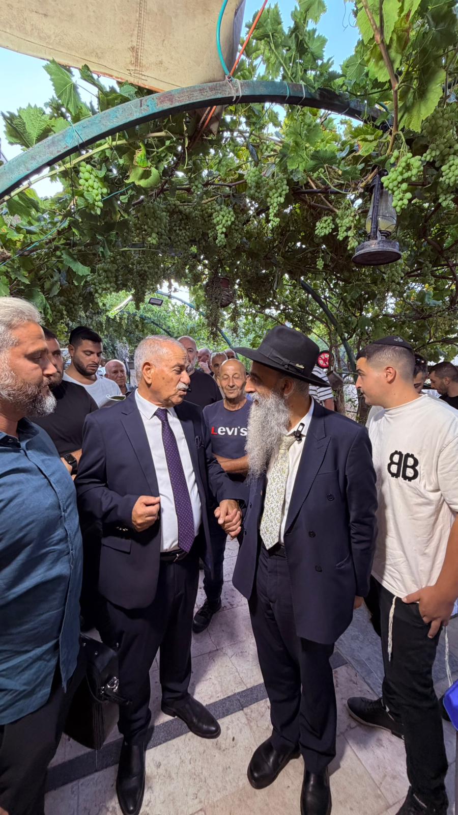 ממראות אירוע הפיוס באבו גוש