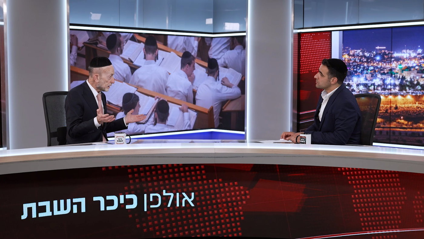 ח"כ אורי מקלב בריאיון באולפן 'כיכר השבת'