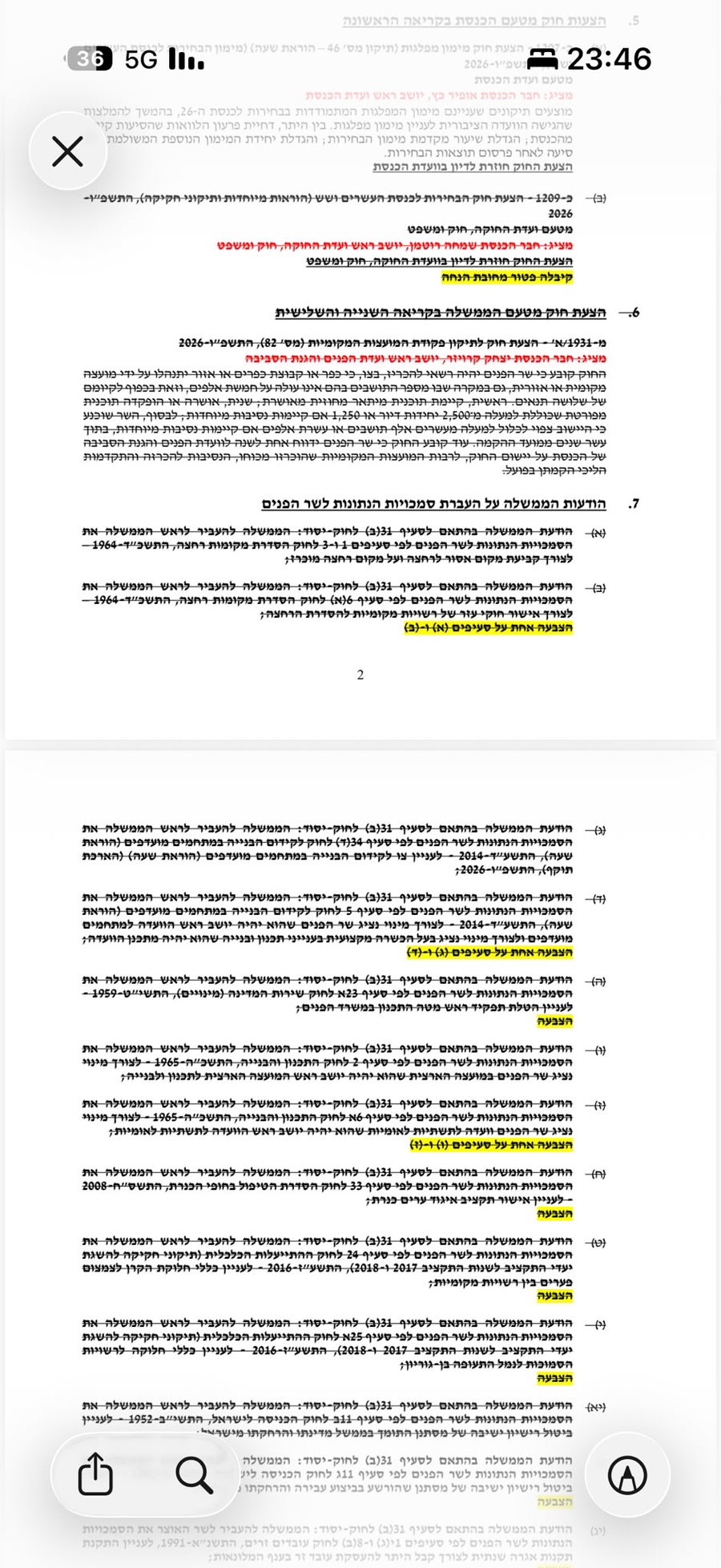 בעקבות האיום של יהדות התורה: הצעות הוסרו מסדר היום