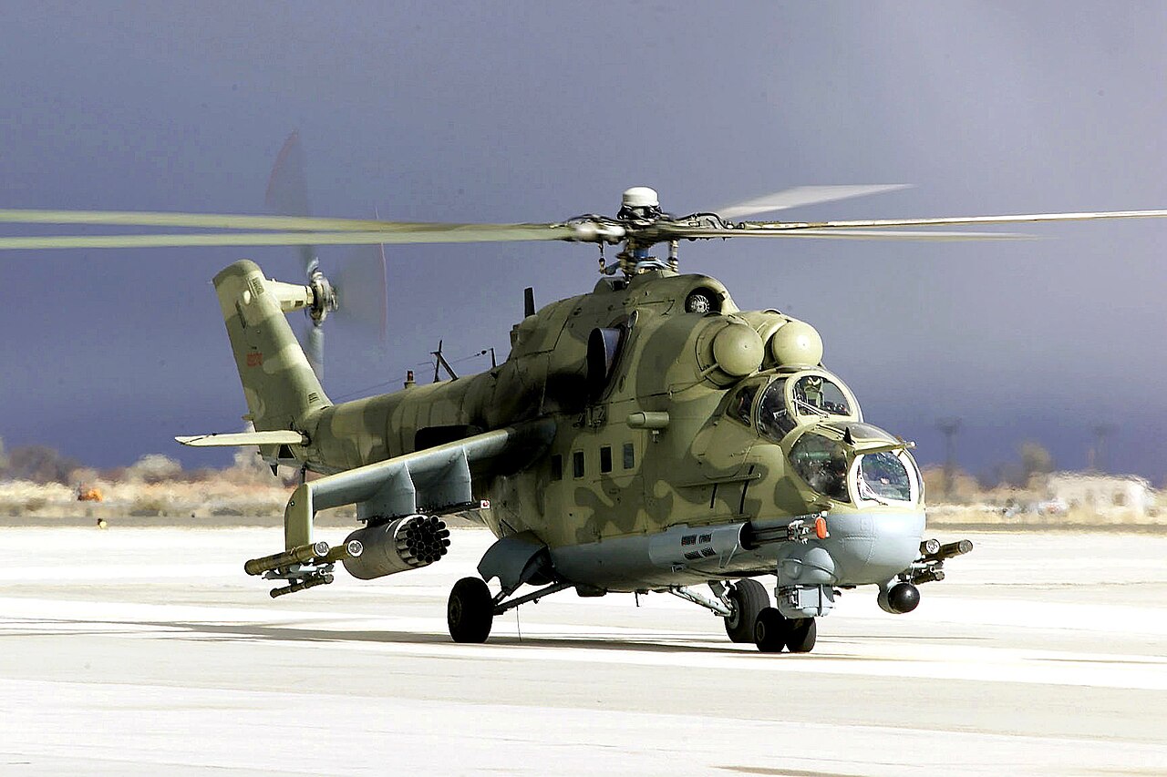 מסוק קרב רוסי מסוג Mi-24P